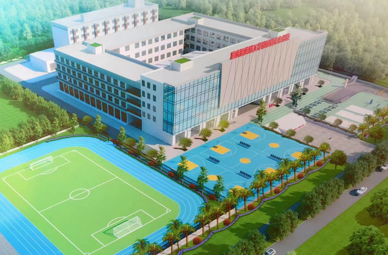 重慶聚英技工學(xué)校沙坪壩分校俯瞰圖 重慶聚英技工學(xué)校沙坪壩分校俯瞰圖